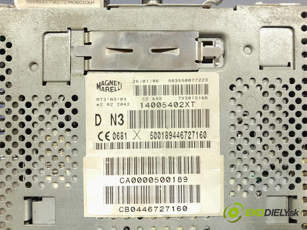 Citroen C8 2006 Radio I Navigácia: 14005402XT