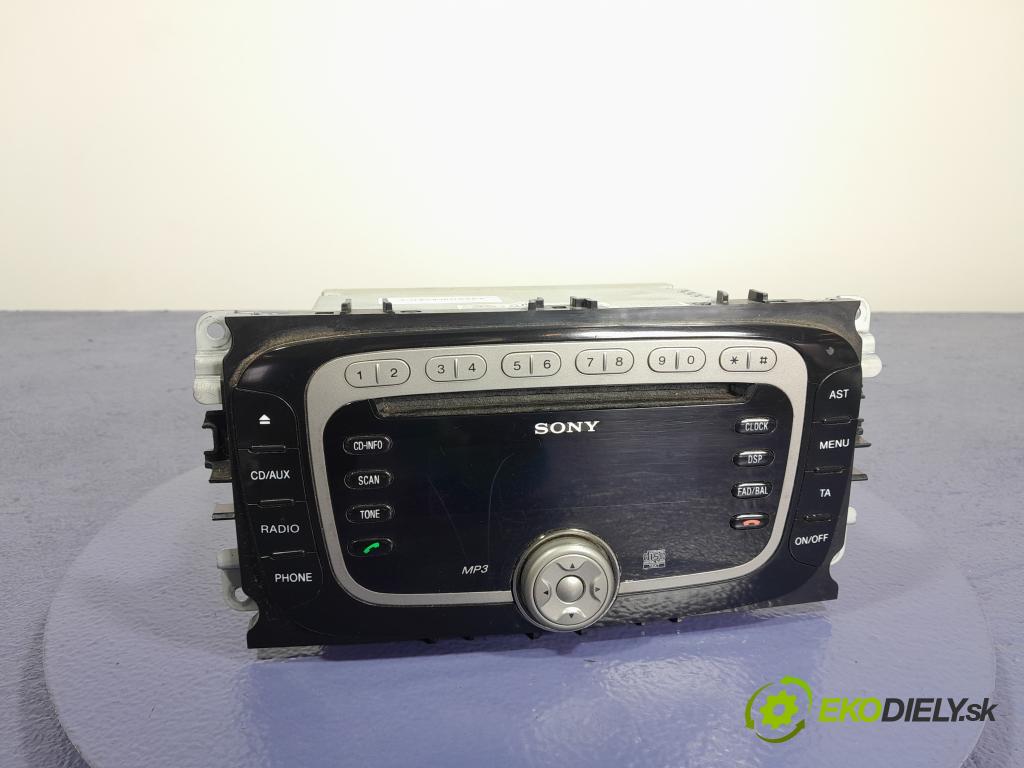 Ford S-max 2007 Radio I Navigácia: VP6M2F-18C821-AE
