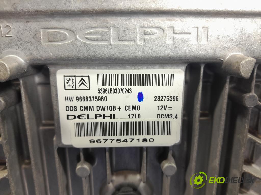 Peugeot 508 2011 riadiaca jednotka Motor: 9677547180