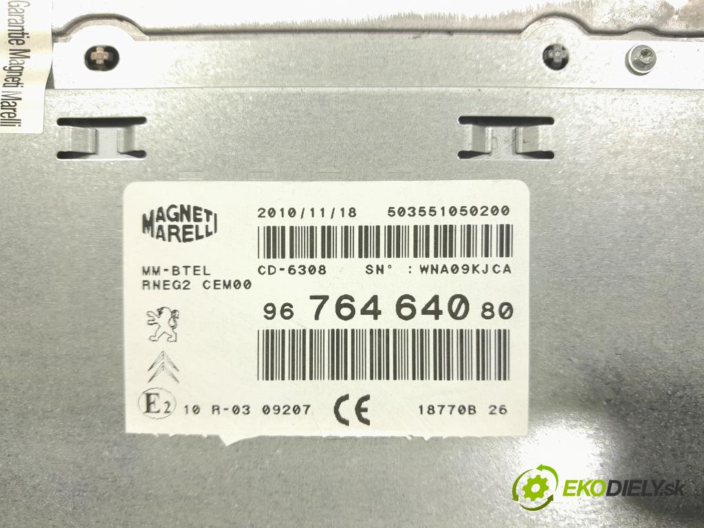 Peugeot 508 2011 Radio I Navigácia: 9676464080