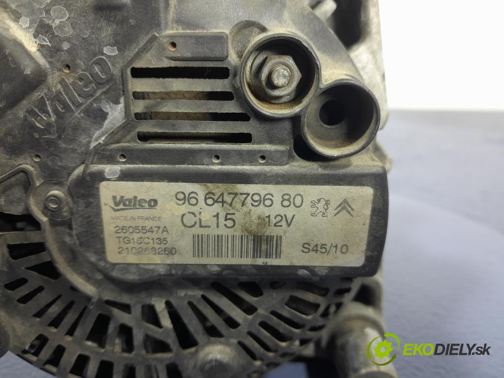 Peugeot 508 2011 Alternator 9664779680