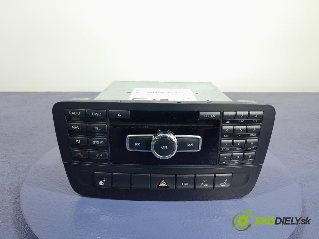 Mercedes B-klasa 2013 Radio I Navigácia: A2469006710