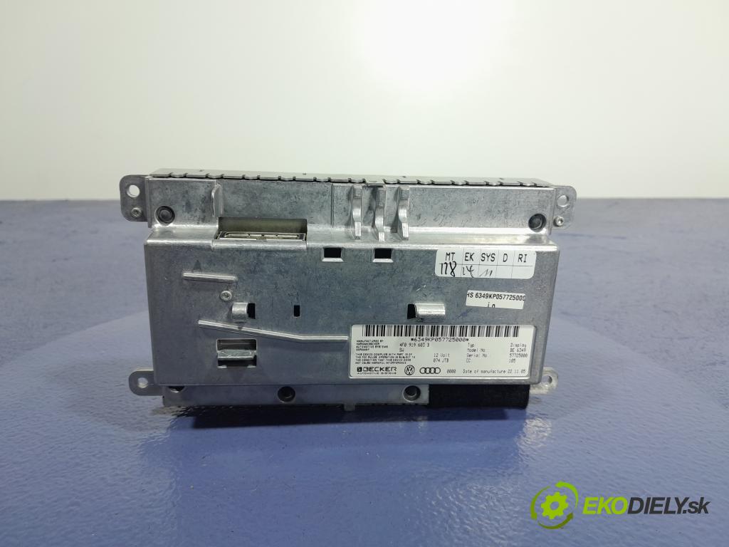 Audi A6 2005 Zobrazit: Rádio: / GPS 4F0919603B