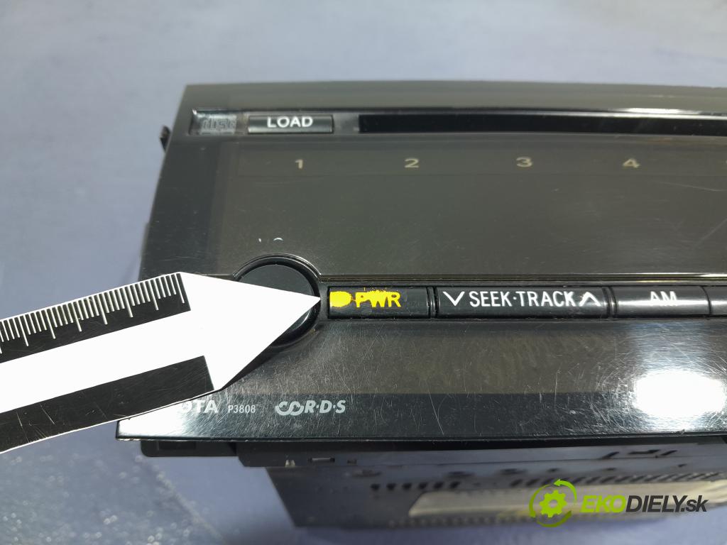 Toyota Prius 2008 Radio I Navigácia: 86120-47231
