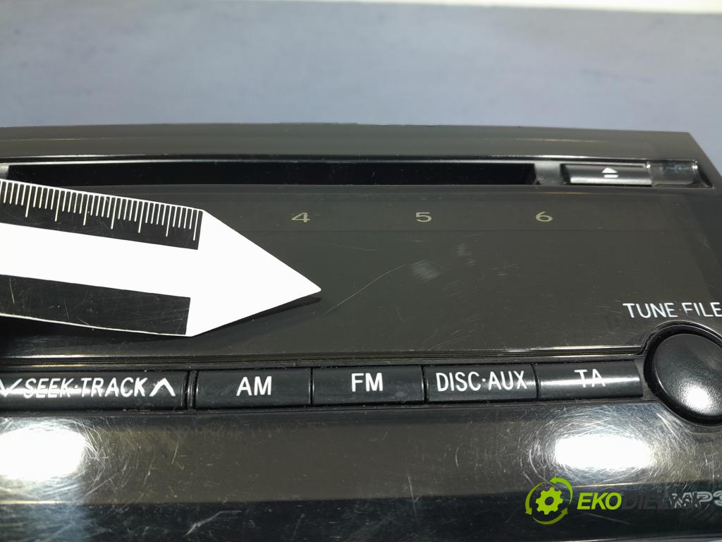 Toyota Prius 2008 Radio I Navigácia: 86120-47231