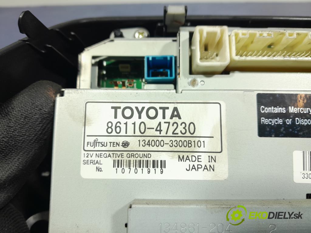 Toyota Prius 2008 Zobrazit: Rádio: / GPS 86110-47230