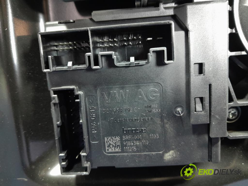 Vw Passat 2012 mechanismus stahování Sklenka: před Levý: 3AA837755