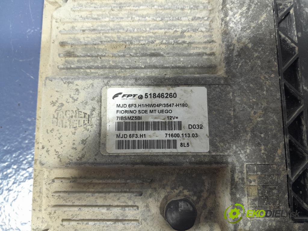 Fiat Fiorino 2009 riadiaca jednotka Motor: 51846260