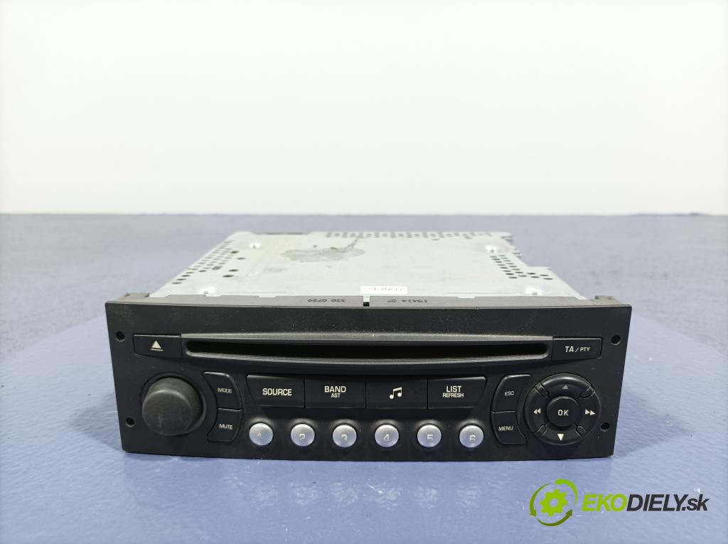Citroen C4 picasso 2011 Radio I Navigácia: 96750203XT