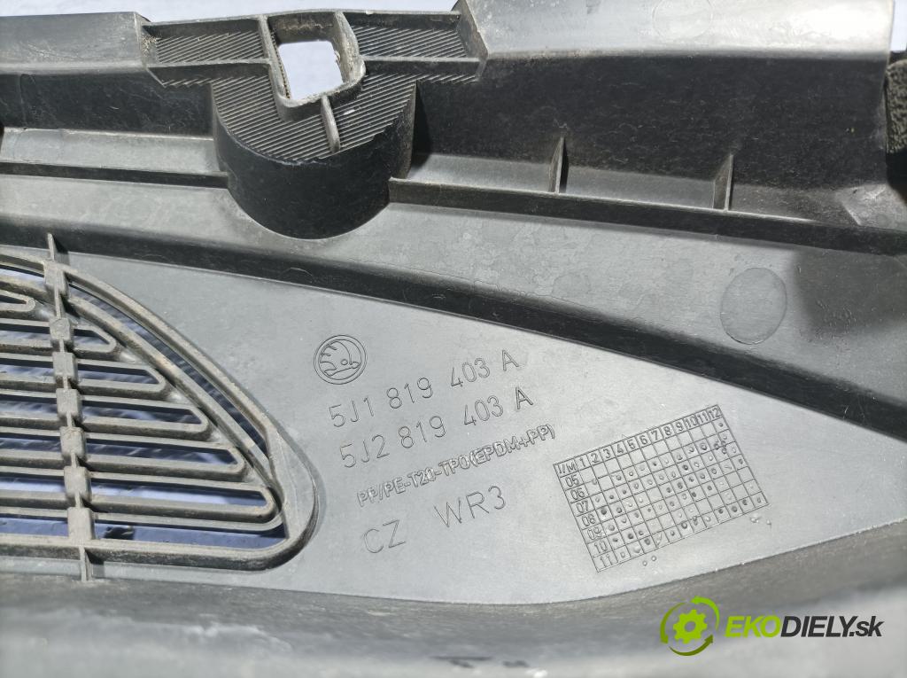 Skoda Fabia 2014 torpédo 5J1819403A