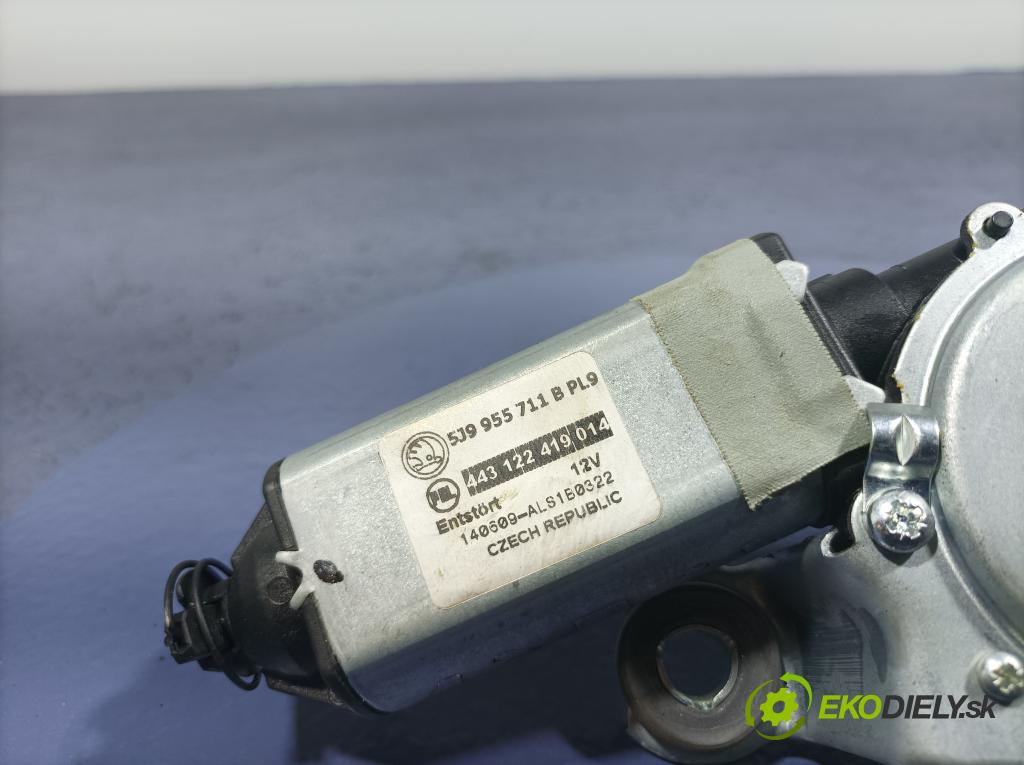 Skoda Fabia 2014 motorek Stěrače: Zad: 5J9955711B