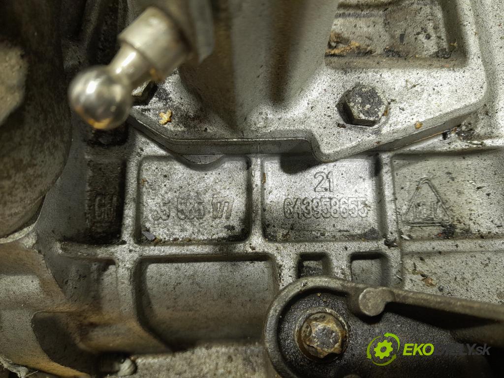 OPEL ASTRA J 1.6 B 115 HP A16XER prevodovka Manualna F17W355