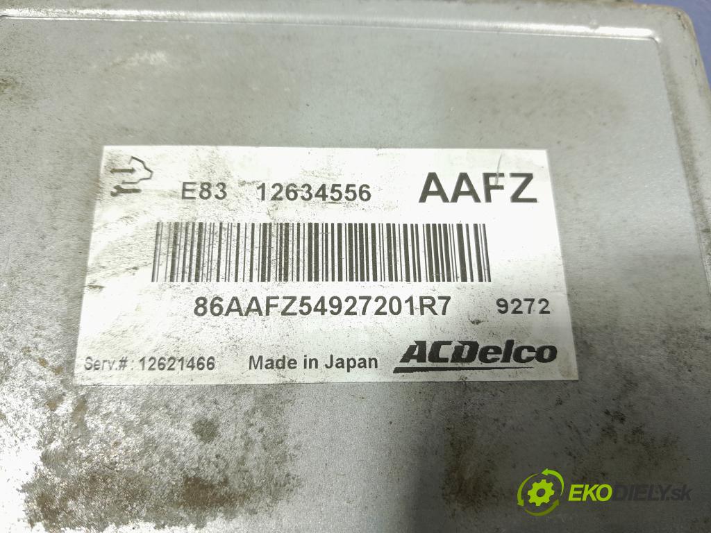 Opel Astra 2010 riadiaca jednotka Motor: 12634556
