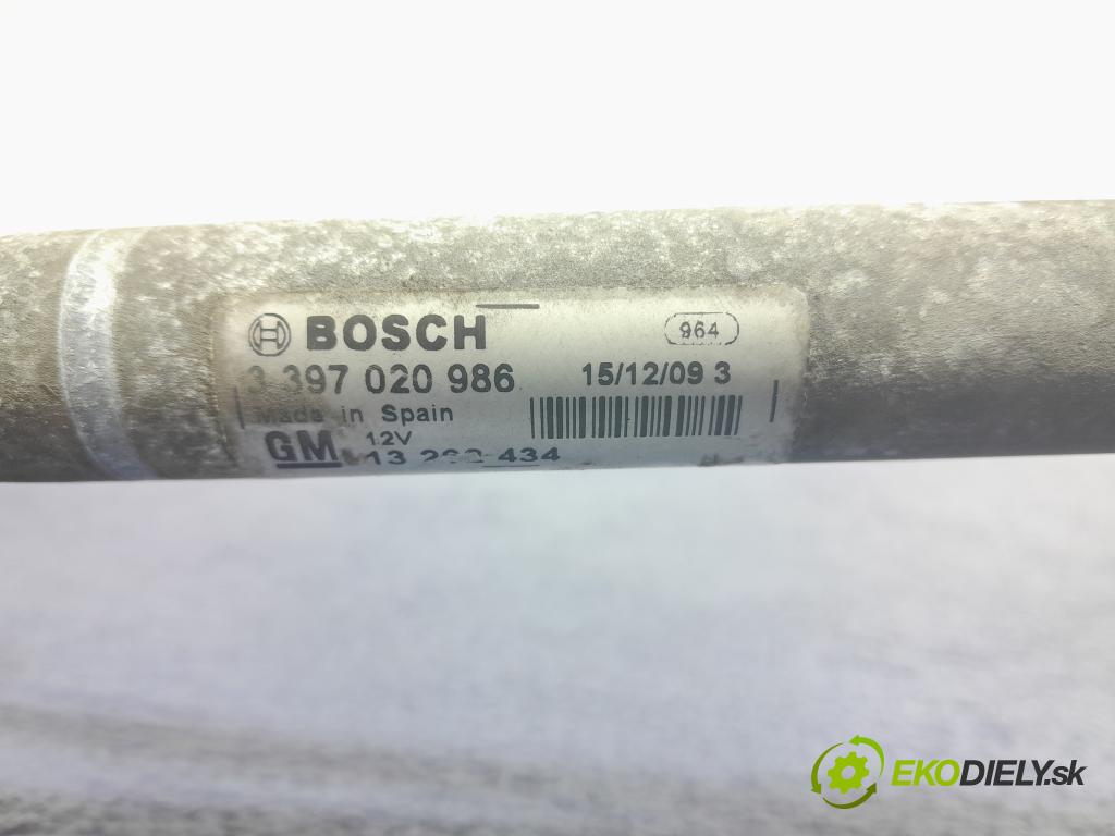 Opel Astra 2010 mechanismus motorek Stěrače: před 13262434