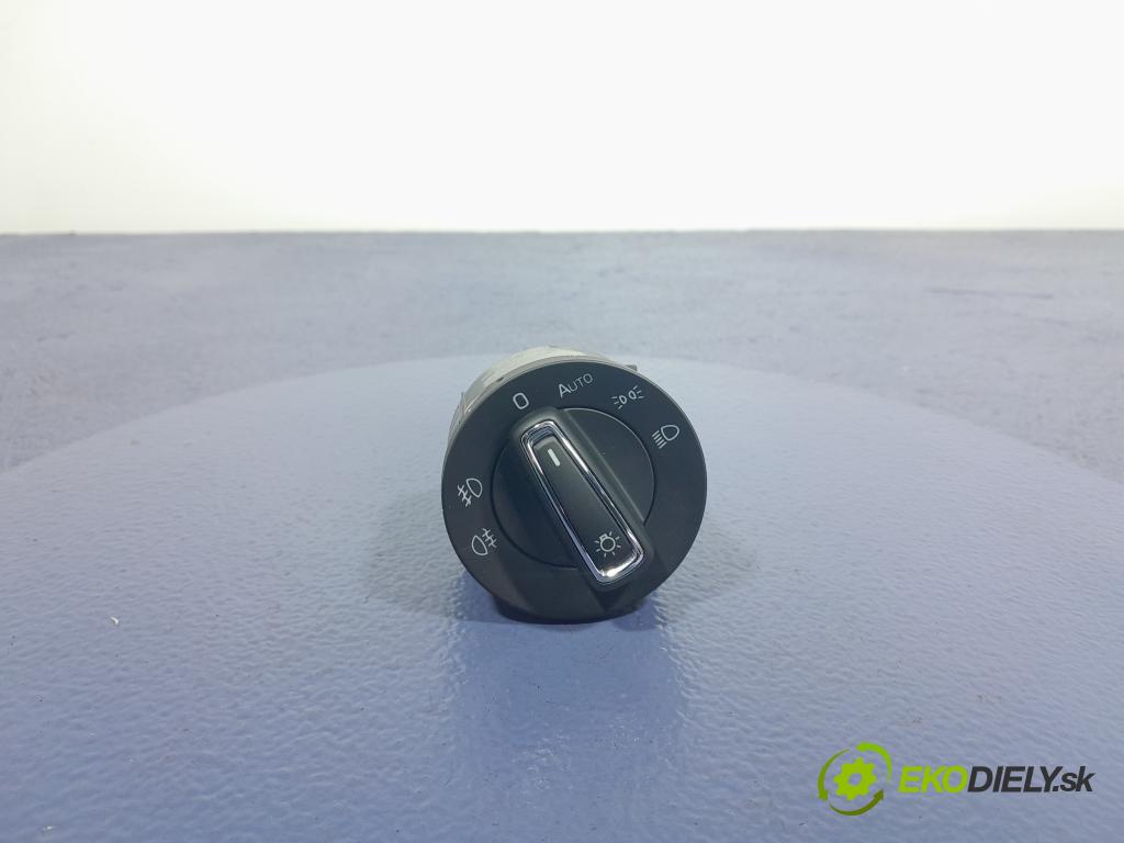 Skoda Superb 2019 Přepínač Světel: 3V0941431