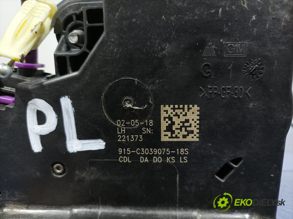 Opel Insignia 2018 zámek dveře před Levý: 13597528