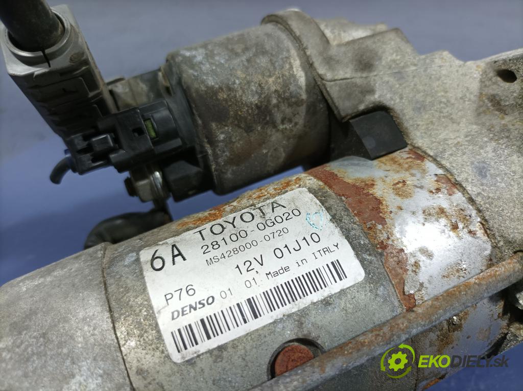 Toyota Avensis 2004 štartér 28100-0G020