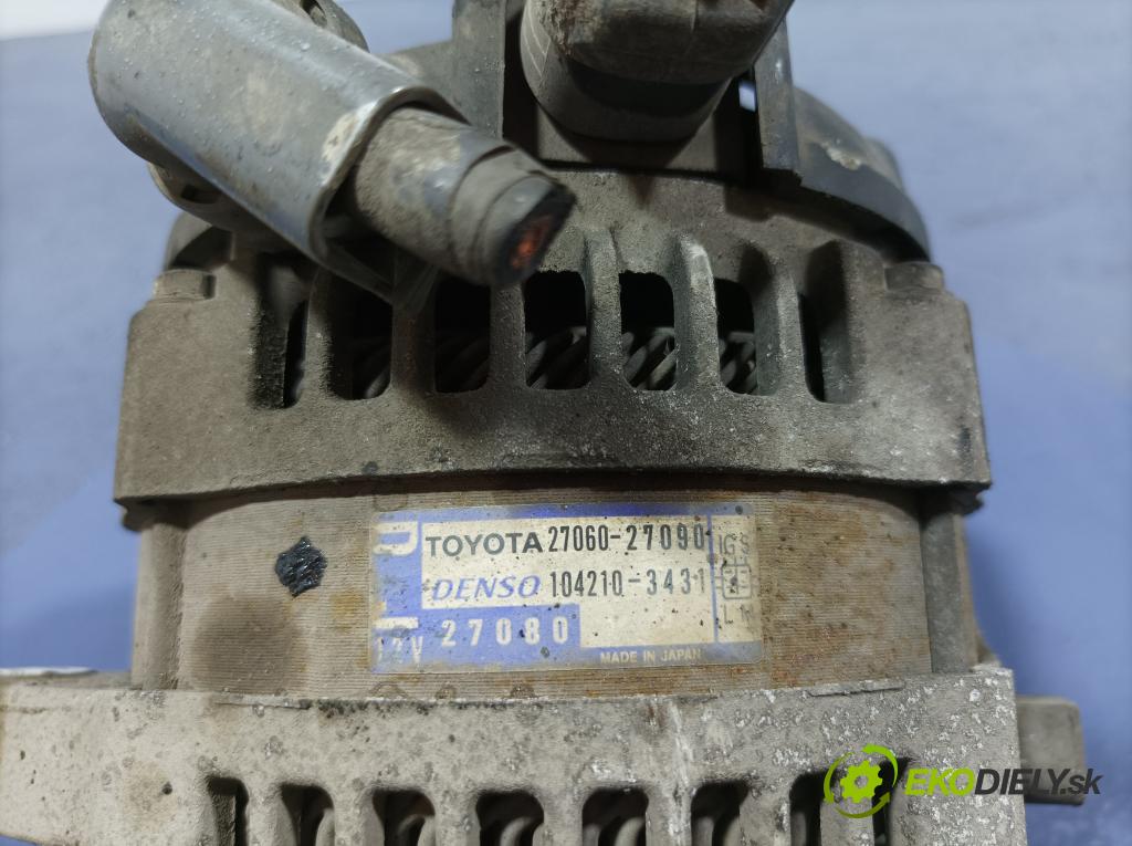 Toyota Avensis 2004 Alternator 27060-27090