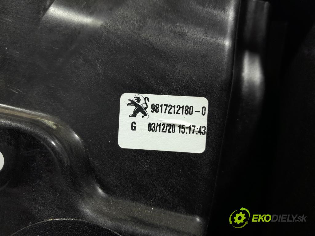 Toyota Proace city 2020 mechanismus stahování Sklenka: před Levý: 9817212180