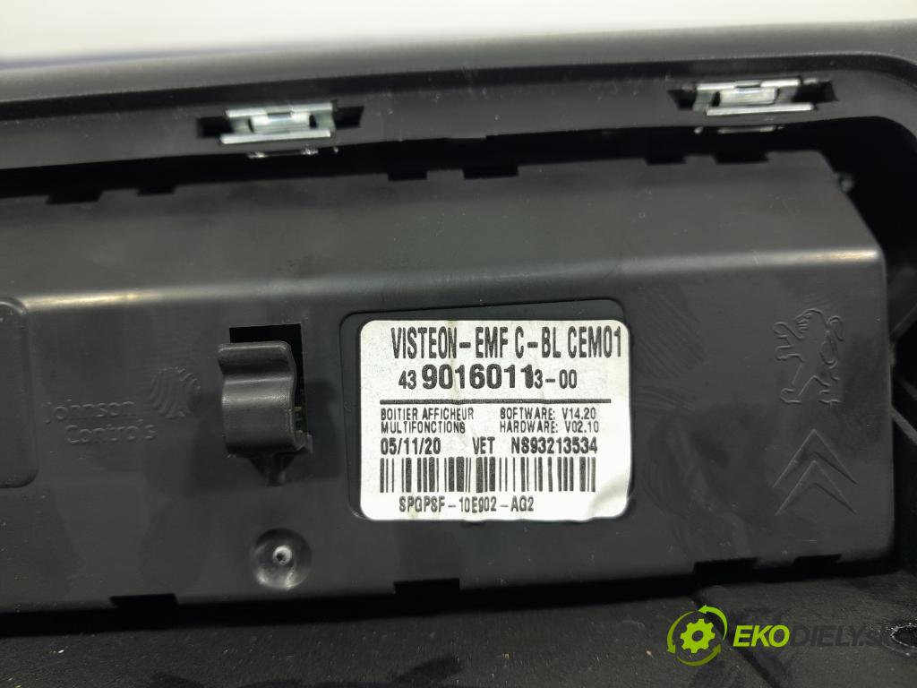 Toyota Proace city 2020 Radio I Navigácia: 4390160113