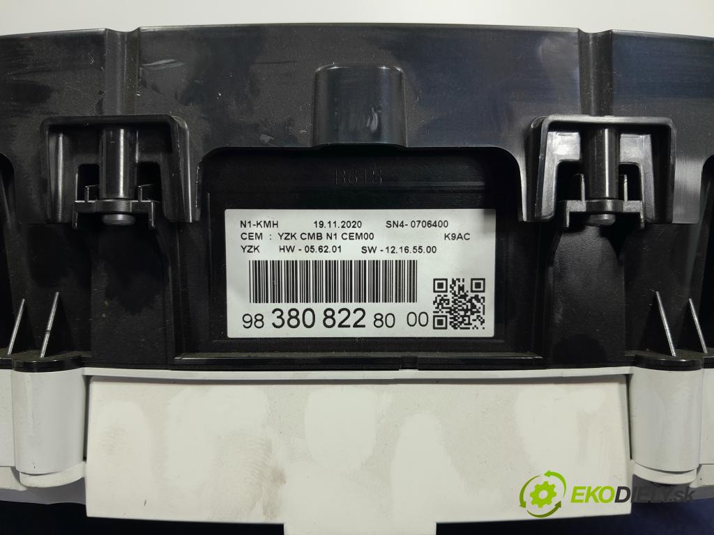 Toyota Proace city 2020 prístrojovka/ budíky 9838082280