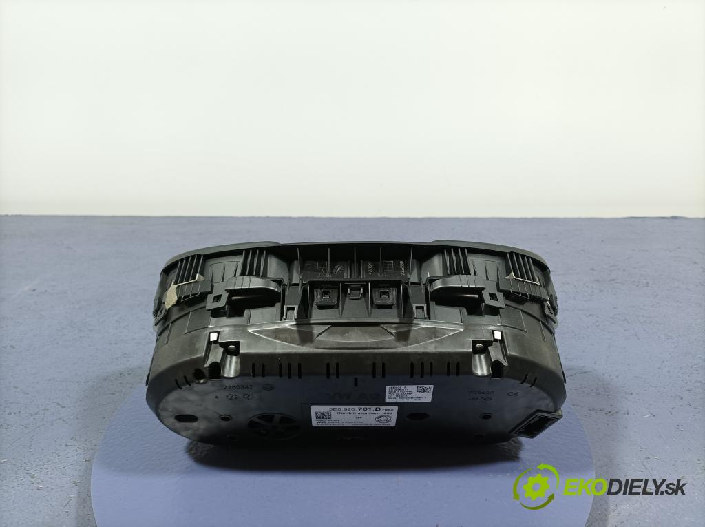 Skoda Octavia 2016 prístrojovka/ budíky 5E0920781B