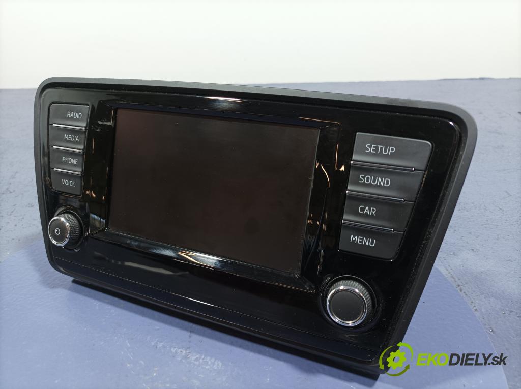 Skoda Octavia 2016 Zobrazit: Rádio: / GPS 5E0919605H