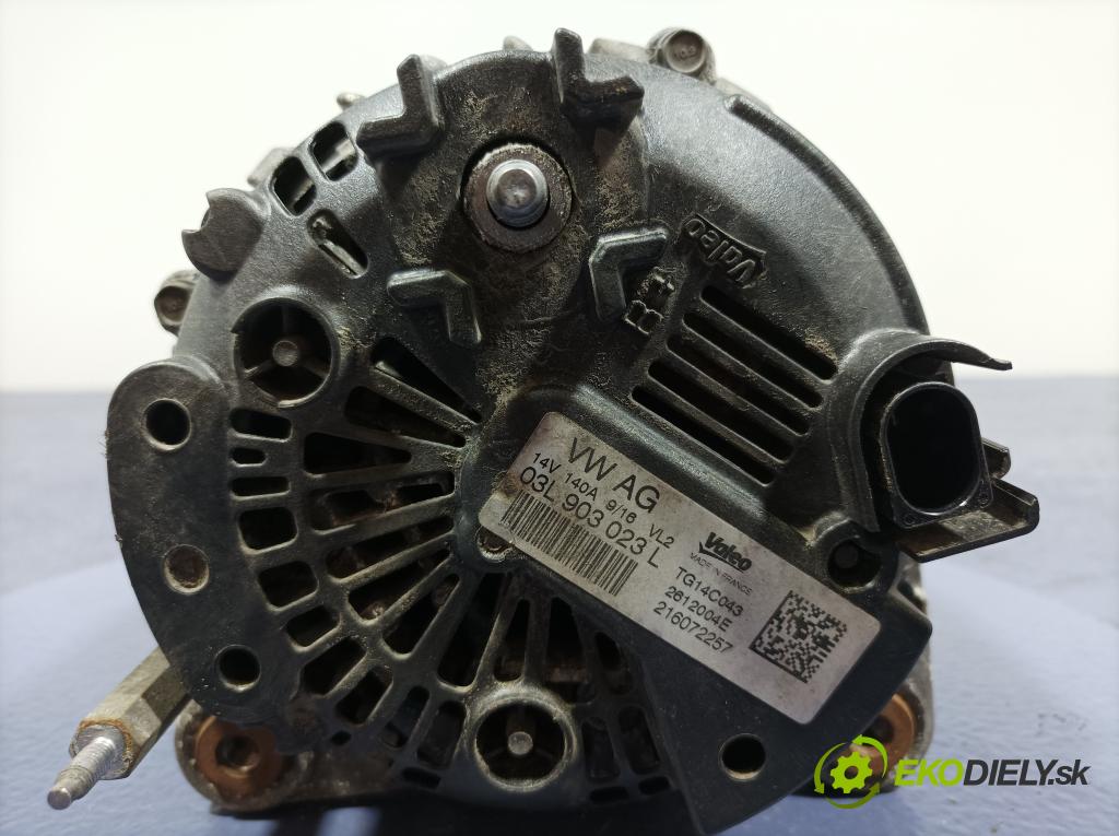 Skoda Octavia 2016 Alternator 03L903023L