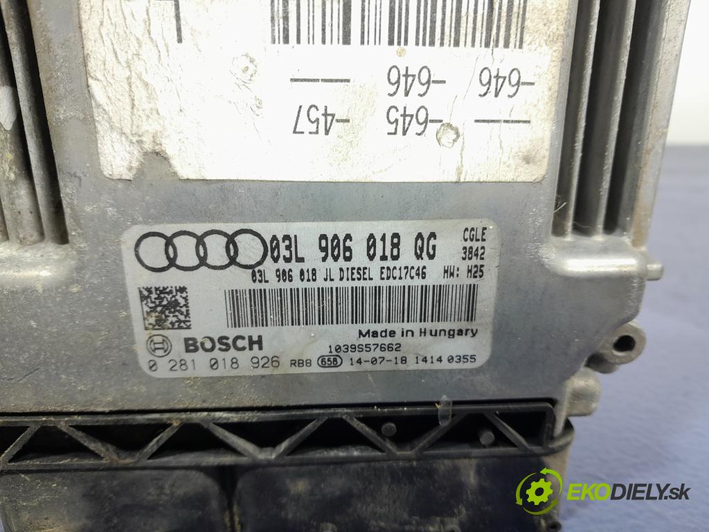 Audi A6 2014 riadiaca jednotka Motor: 03L906018QG