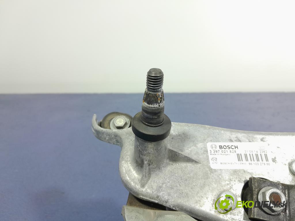 Peugeot 308 2014 mechanismus motorek Stěrače: před 9810327980
