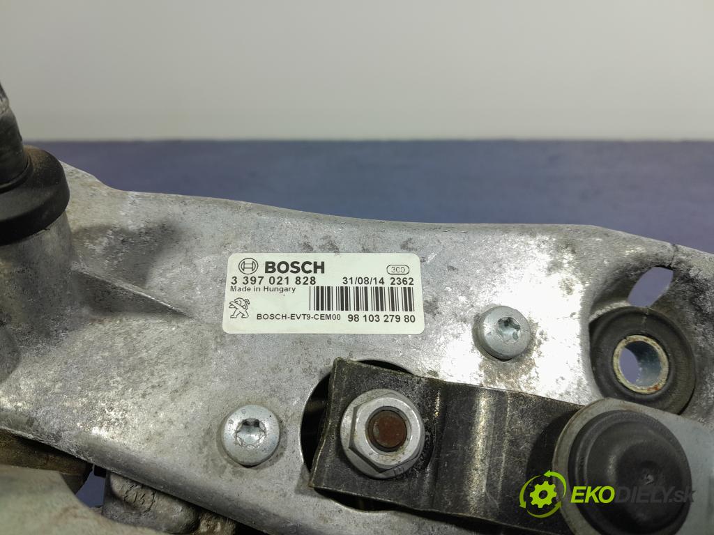Peugeot 308 2014 mechanismus motorek Stěrače: před 9810327980