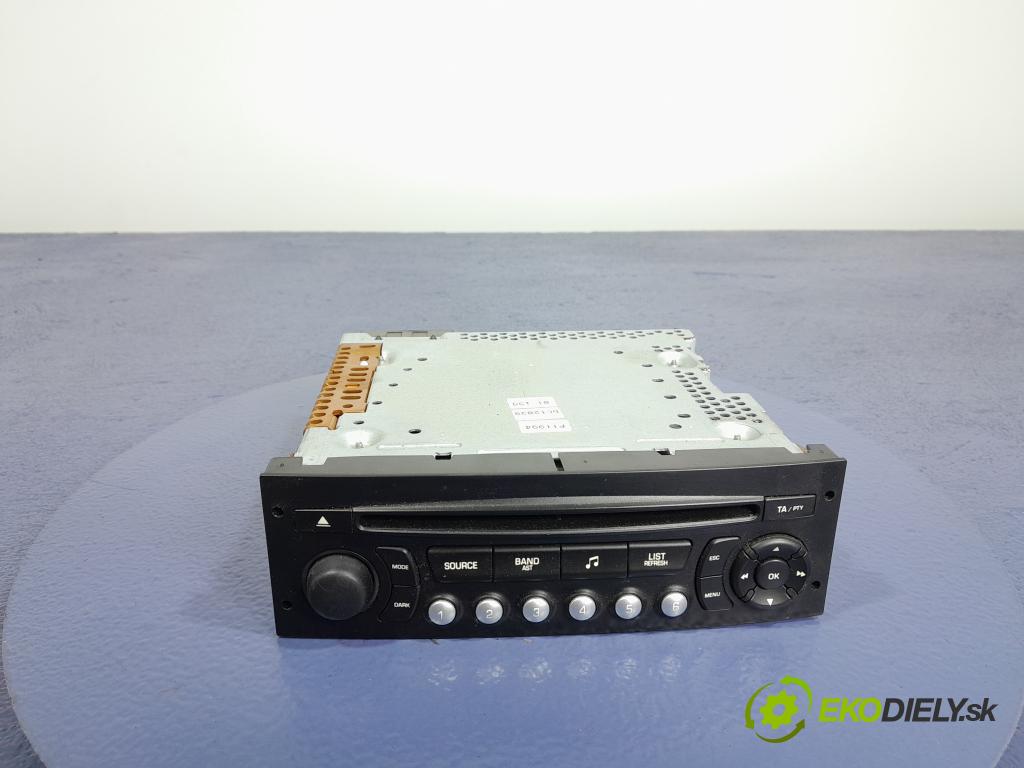 Citroen C3 2007 Radio I Navigácia: 96613825XT