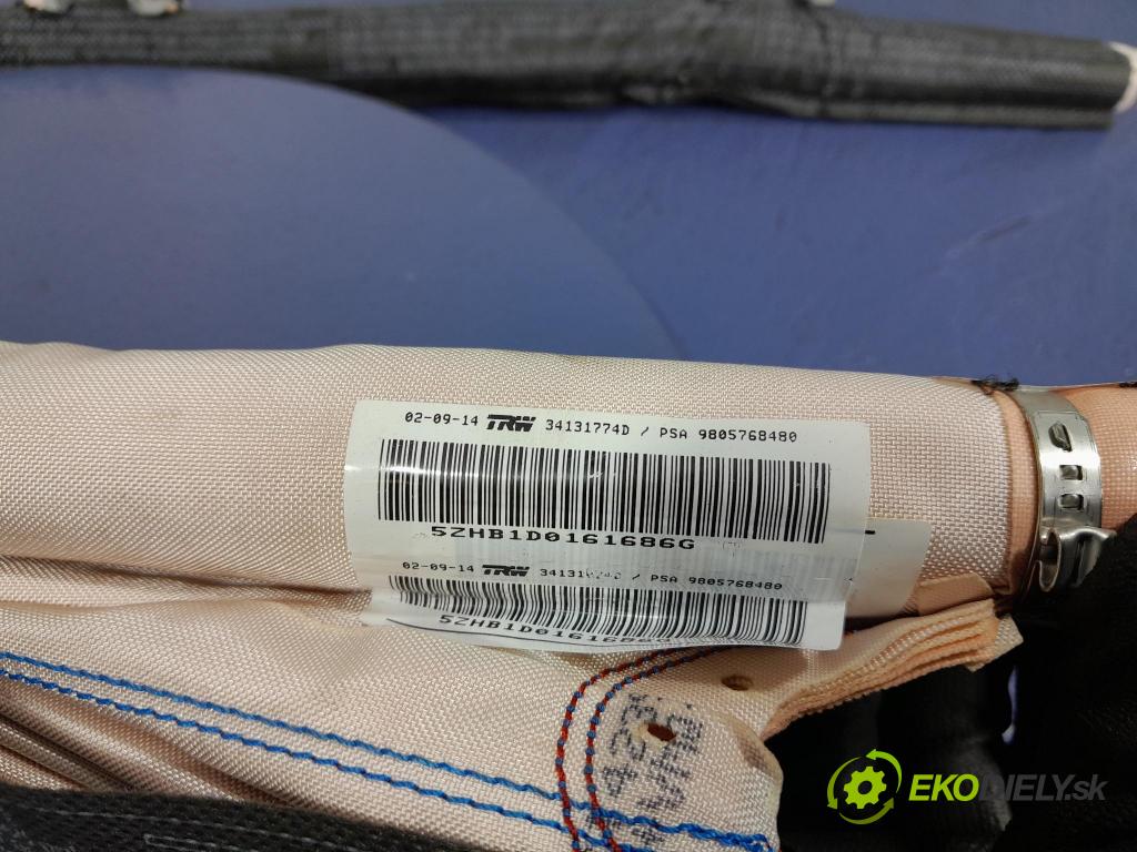 Peugeot 308 2014 Airbag: clona x 9805768480