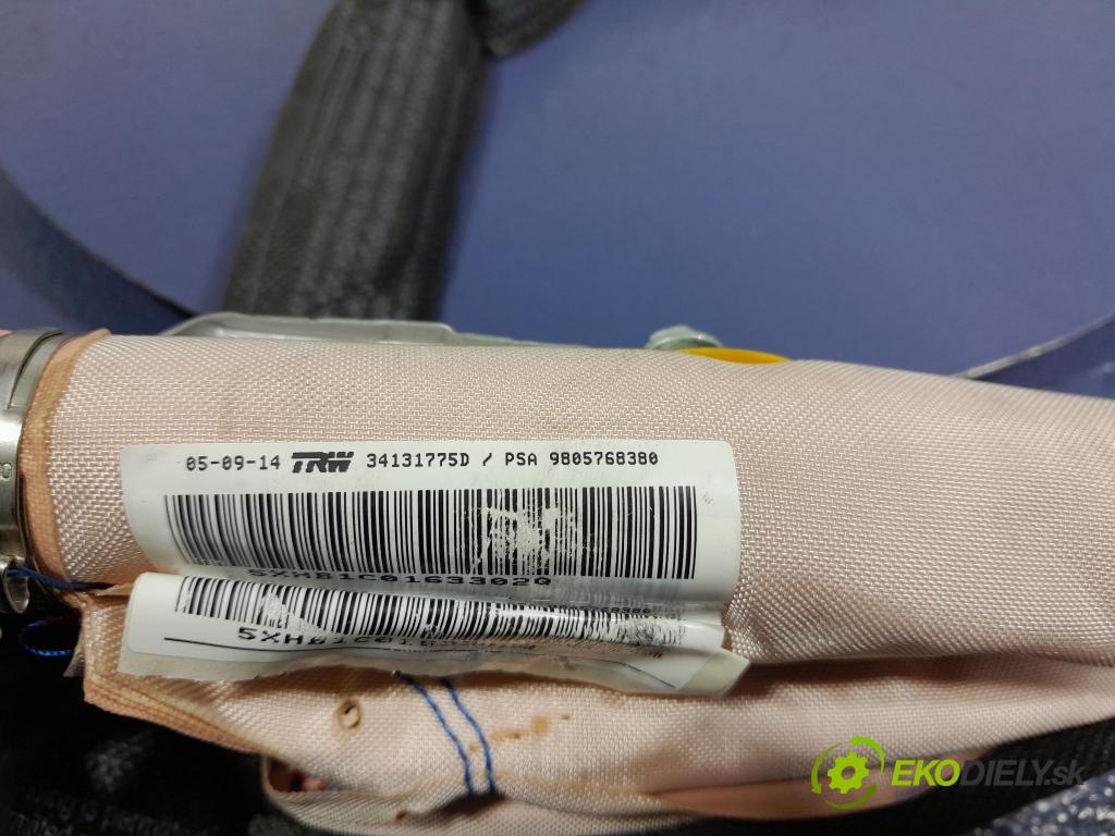 Peugeot 308 2014 Airbag: clona x 9805768380