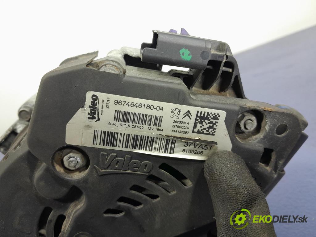 Peugeot 308 2014 Alternator 9674646180