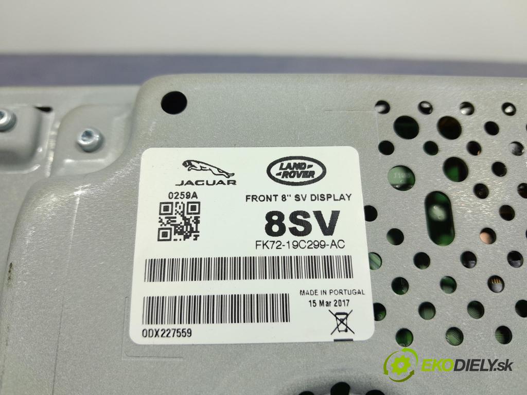 Land rover Range rover ev 2017 Zobrazit: Rádio: / GPS FK72-19C299-AC