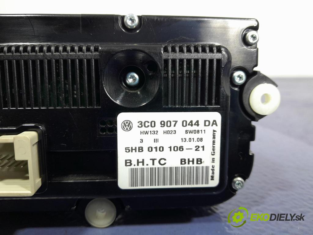 Vw Passat 2008 prepínač Klimatizácia: Prúd vzduchu: 3C0907044DA