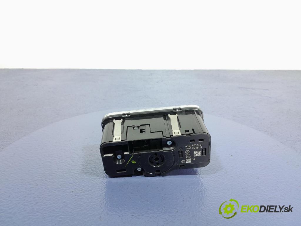 Mercedes Gle 2019 prepínač svetiel A1679051201