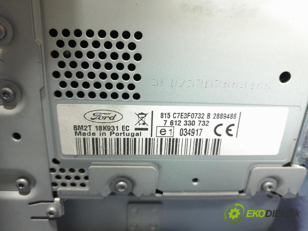 Ford Galaxy 2011 Radio I Navigácia: BM2T-18K931-EC