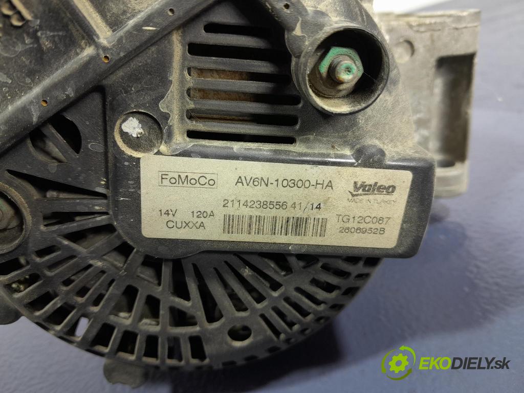Ford Fiesta 2014 Alternator AV6N-10300-HA