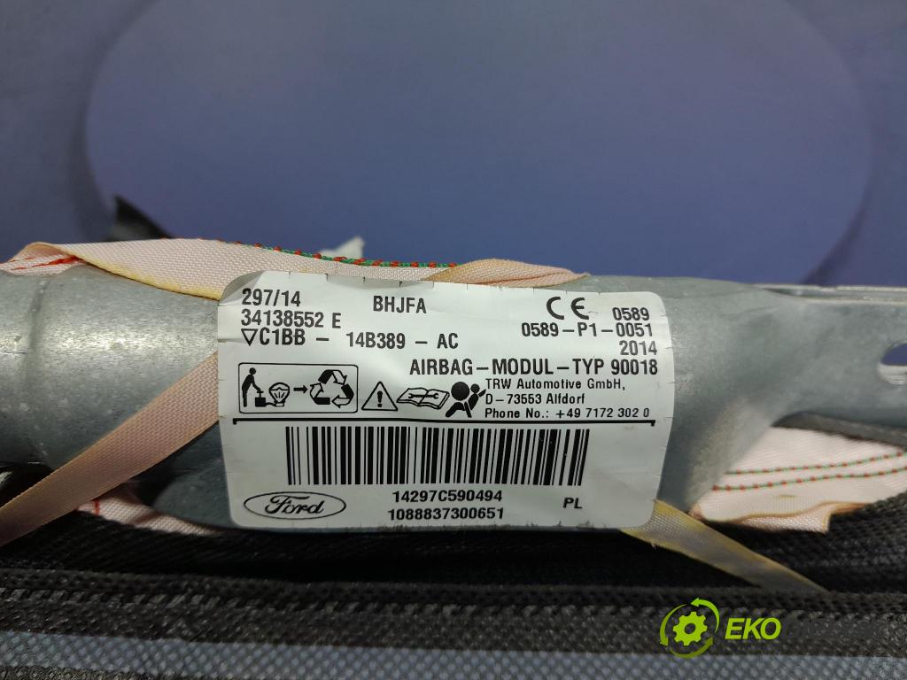 Ford Fiesta 2014 Airbag: clona x C1BB-14B389-AC