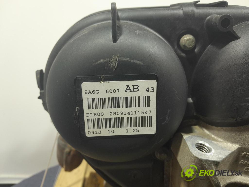 Ford Fiesta 2014 motor Benzín: SNJB