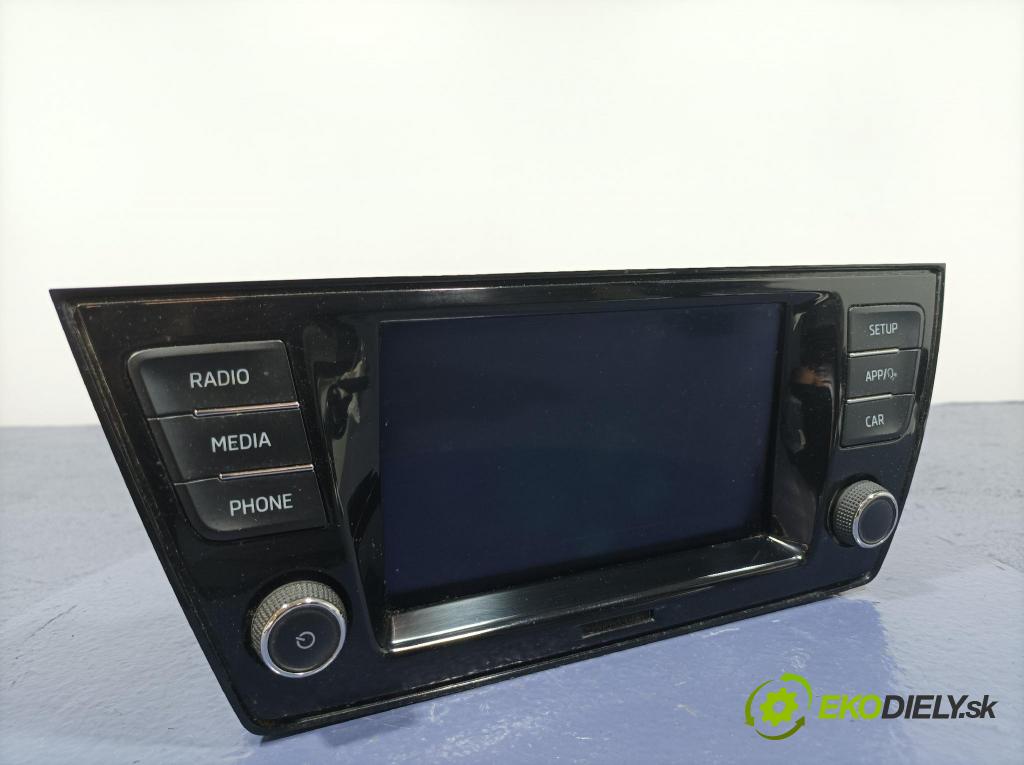 Skoda Fabia 2019 Radio I Navigácia: 6V0035871J