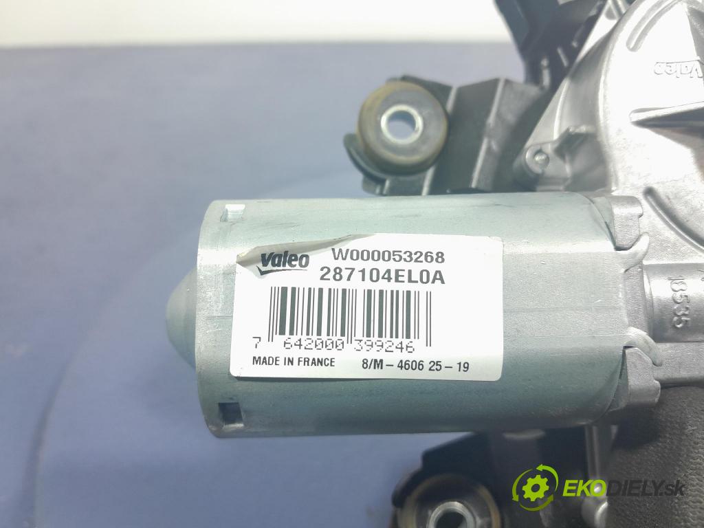 Nissan Qashqai 2019 motorek Stěrače: Zad: 28710-4EL0A