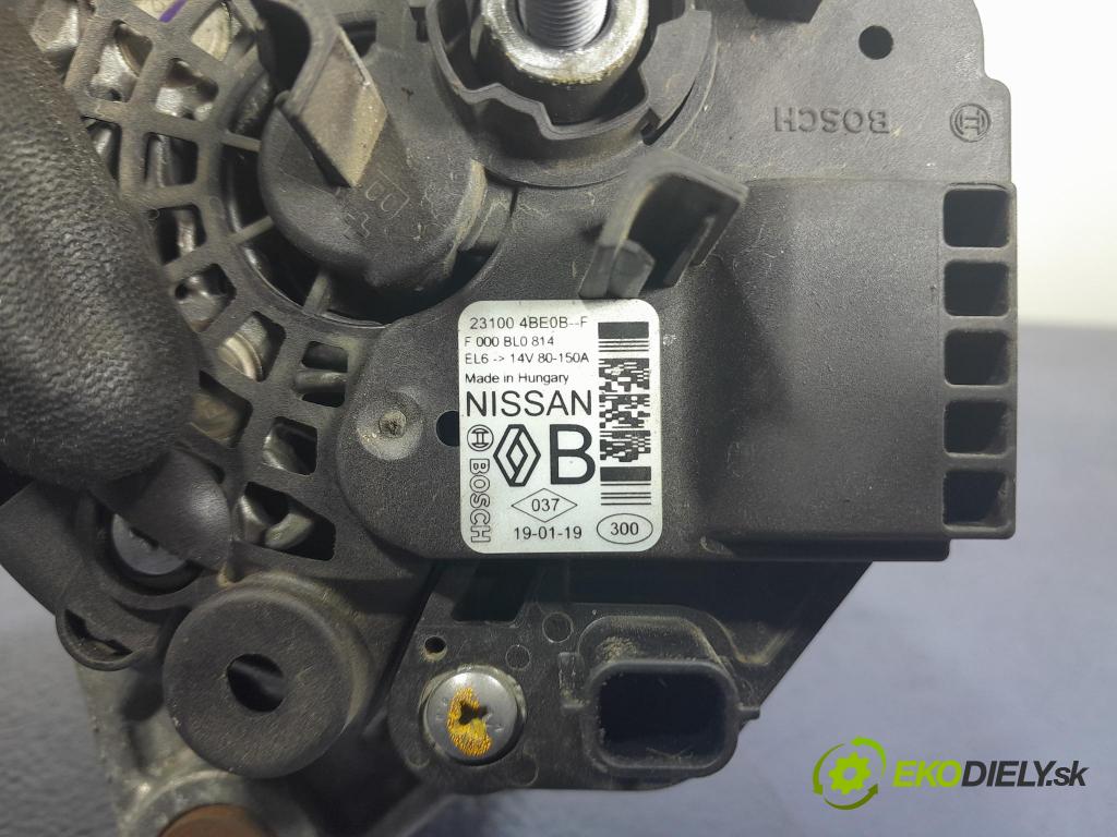 Nissan Qashqai 2019 Alternator 23100-4BE0B-F