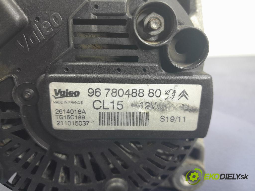 Peugeot 508 2011 Alternator 9678048880