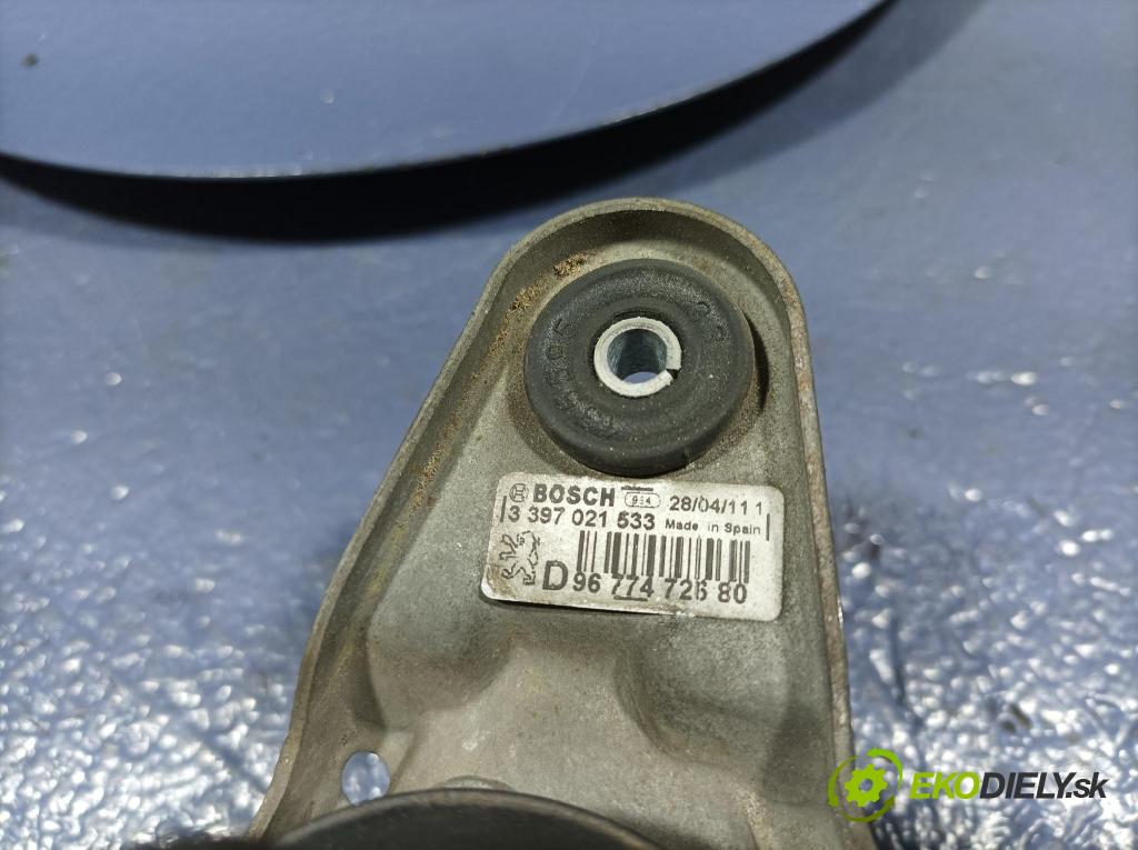 Peugeot 508 2011 mechanismus motorek Stěrače: před 9677472680