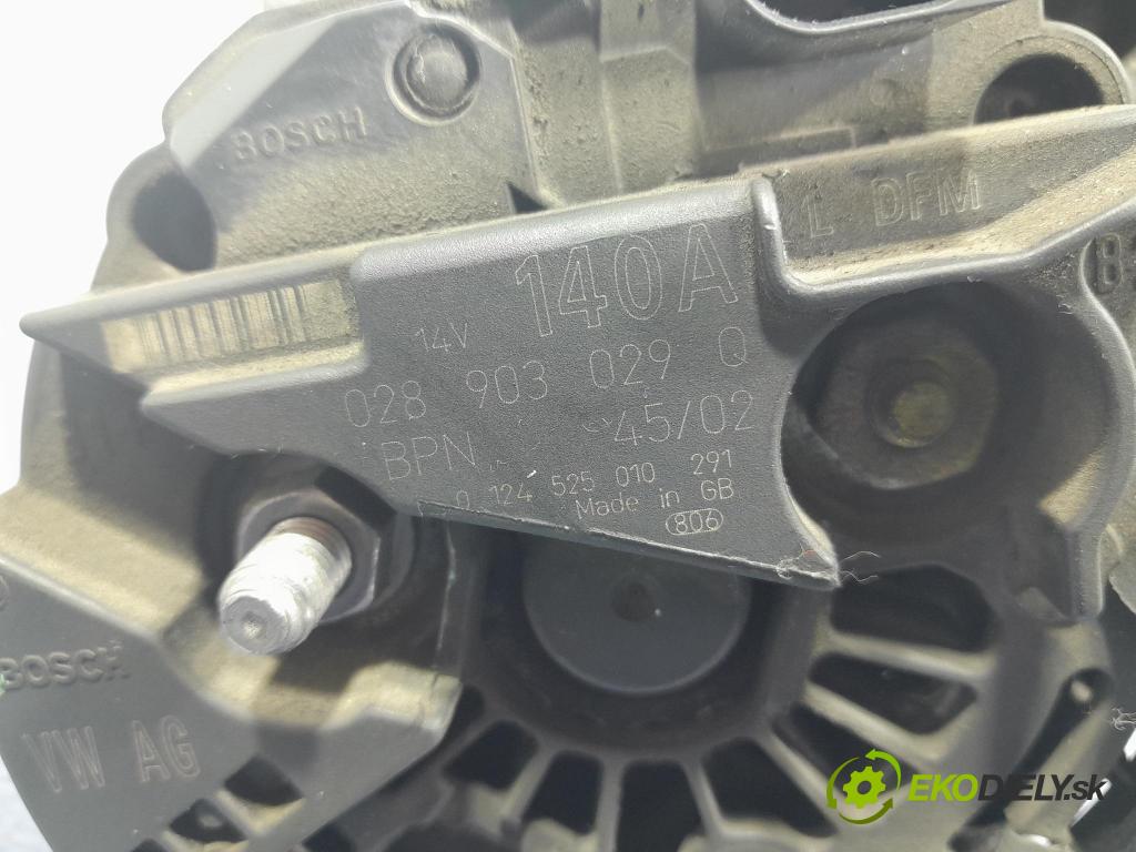 Audi A4 2003 Alternator 028903029Q