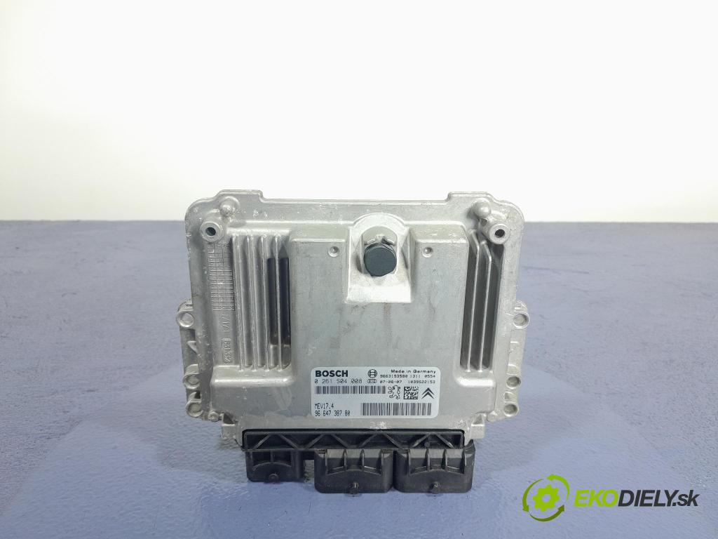 Peugeot 207 2007 riadiaca jednotka Motor: 9664738780