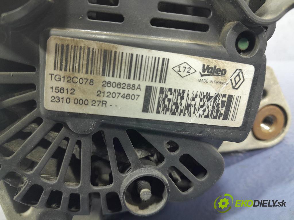 Renault Megane 2012 Alternator 231000027R